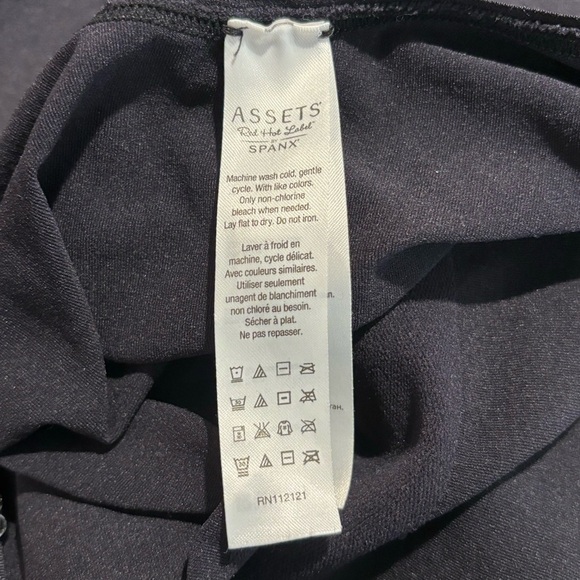 ASSETS BY SPANX Sz L Medium Compression Adjustable Straps Slip Shapewear - Picture 9 of 10